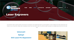 Desktop Screenshot of engraveroptics.com